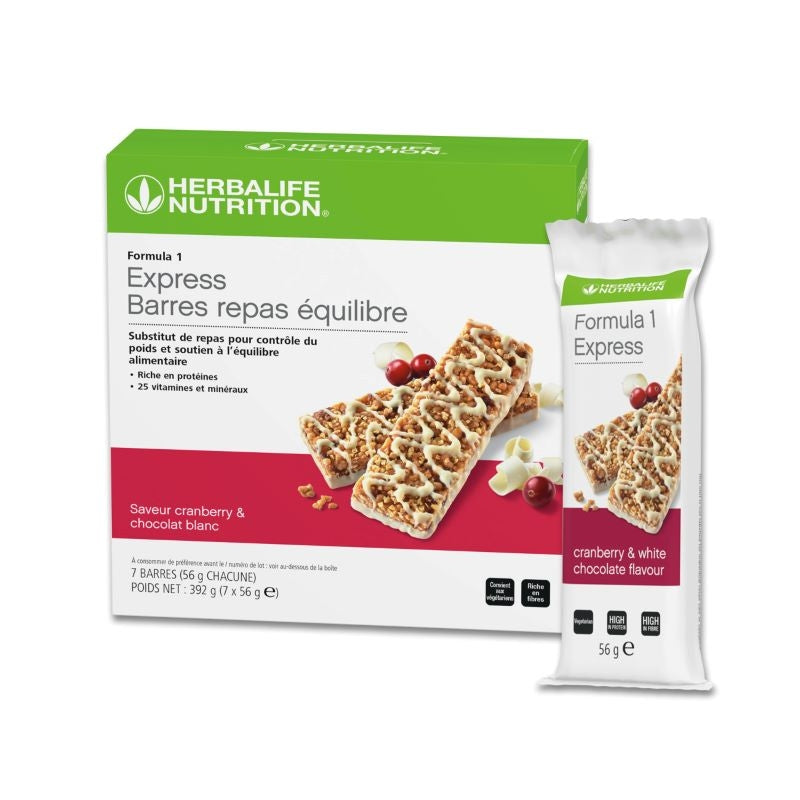 Barres Repas Équilibre Formula 1 Express 7 barres